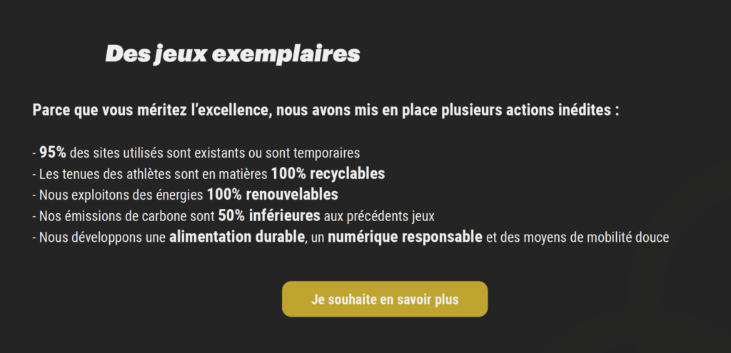 Exemple d'une preuve sociale utilisé dans la maquette web